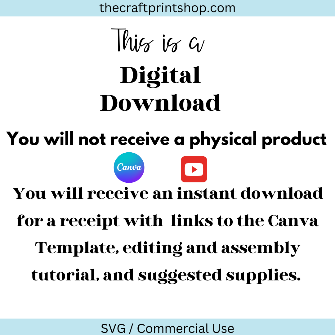 DIY Tea Bag Party Favor Canva Template | Digital Download – Instant Access