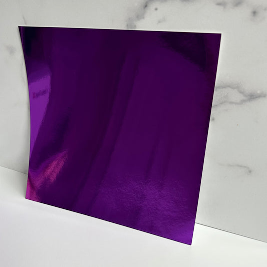 Purple Metallic Card Stock - 10 Pack 12/12