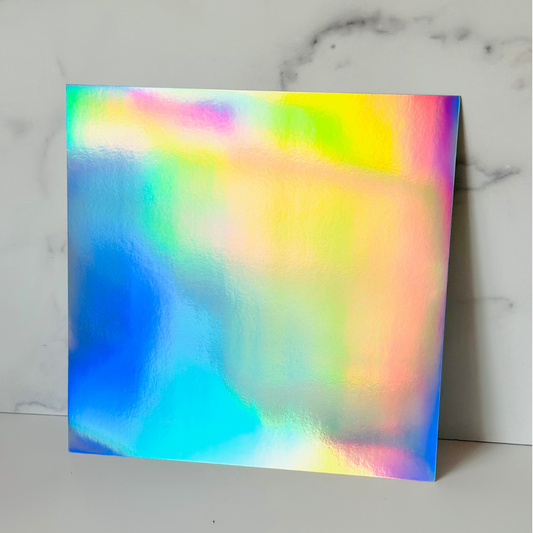 Holographic Metallic Card Stock - 10 Pack 12/12