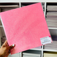 Hot Pink Glitter Card Stock - SINGLE SHEET