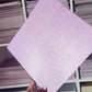 Lavender Glitter Card Stock - SINGLE SHEET