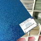 Royal Blue Glitter Card Stock - SINGLE SHEET